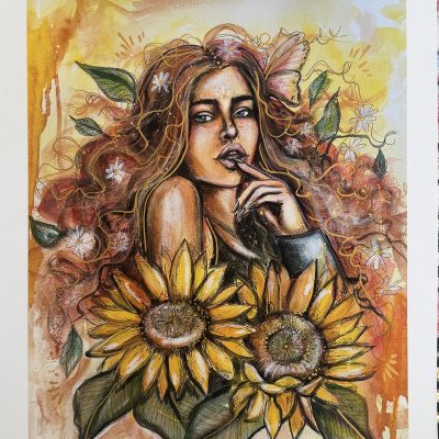 Sunflower-print